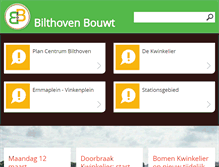 Tablet Screenshot of bilthovenbouwt.nl